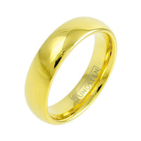 The Gold Standard - 14K Gold Tungsten Band