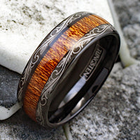 The Woodsman side view on stone